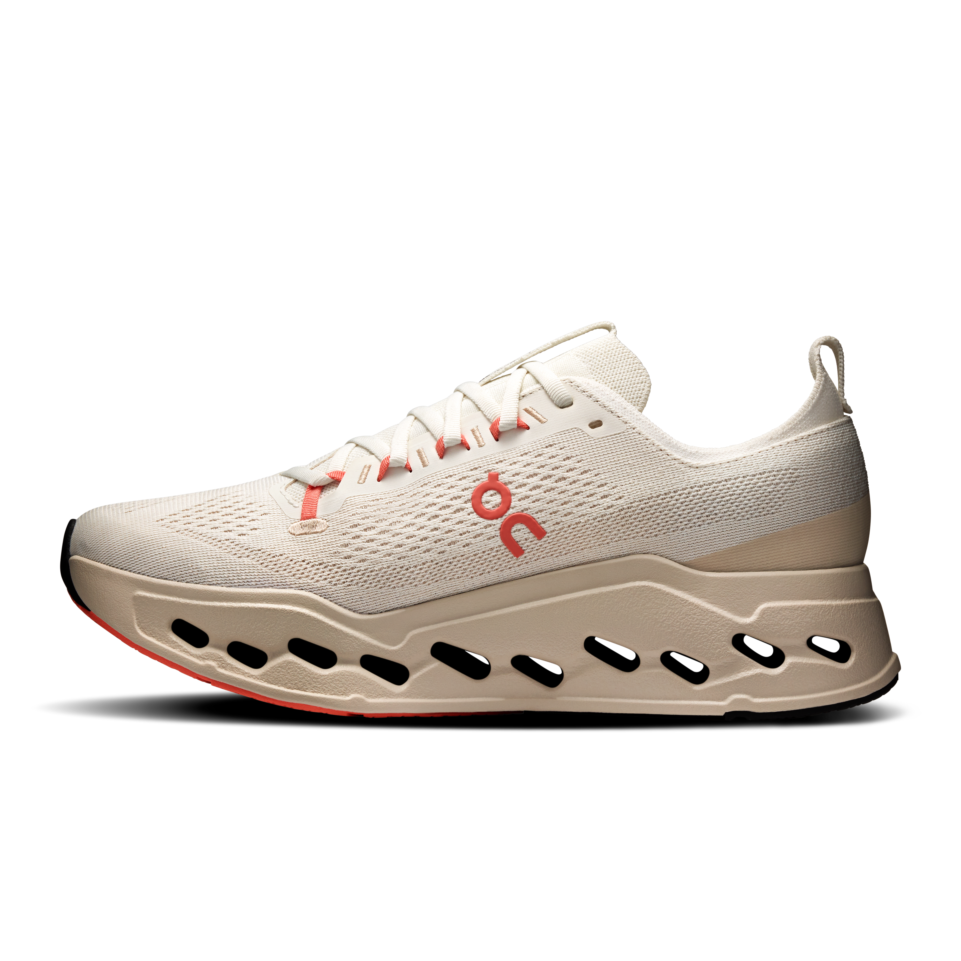 On Women's Cloud Surfer Max 1 Ivory Salmon