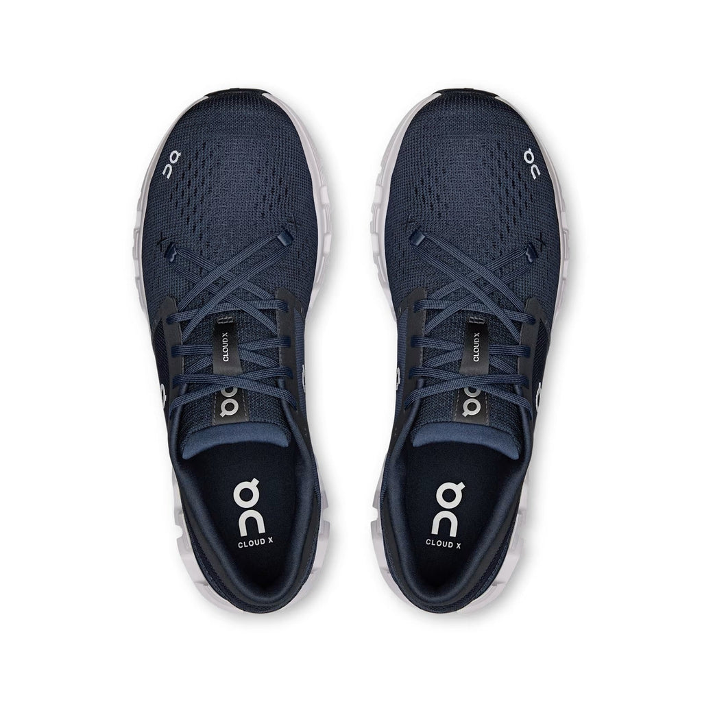 On Men's Cloud X4 Ink Ivory