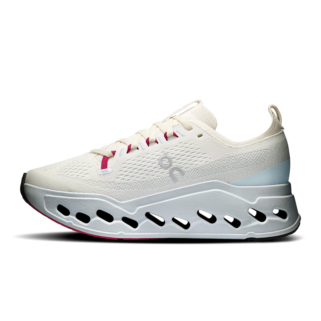 On Women's Cloud Surfer Max 1.0 Ivory Arctic