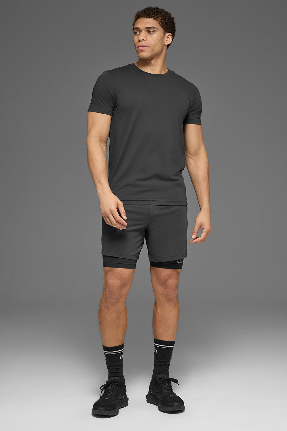 Conquer Reform Crewneck Short Sleeve - Anthracite