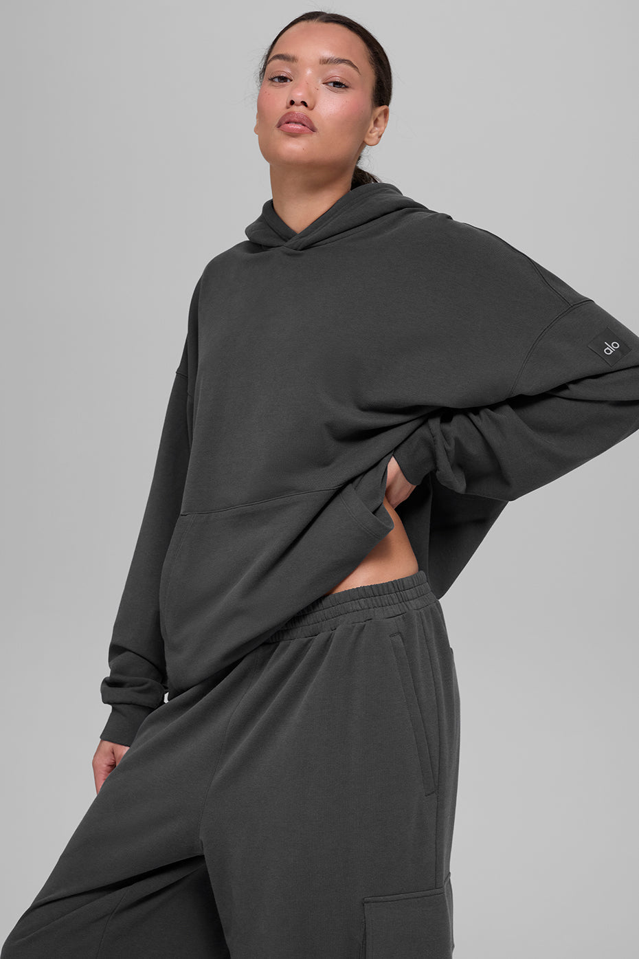 Double Take Hoodie - Anthracite