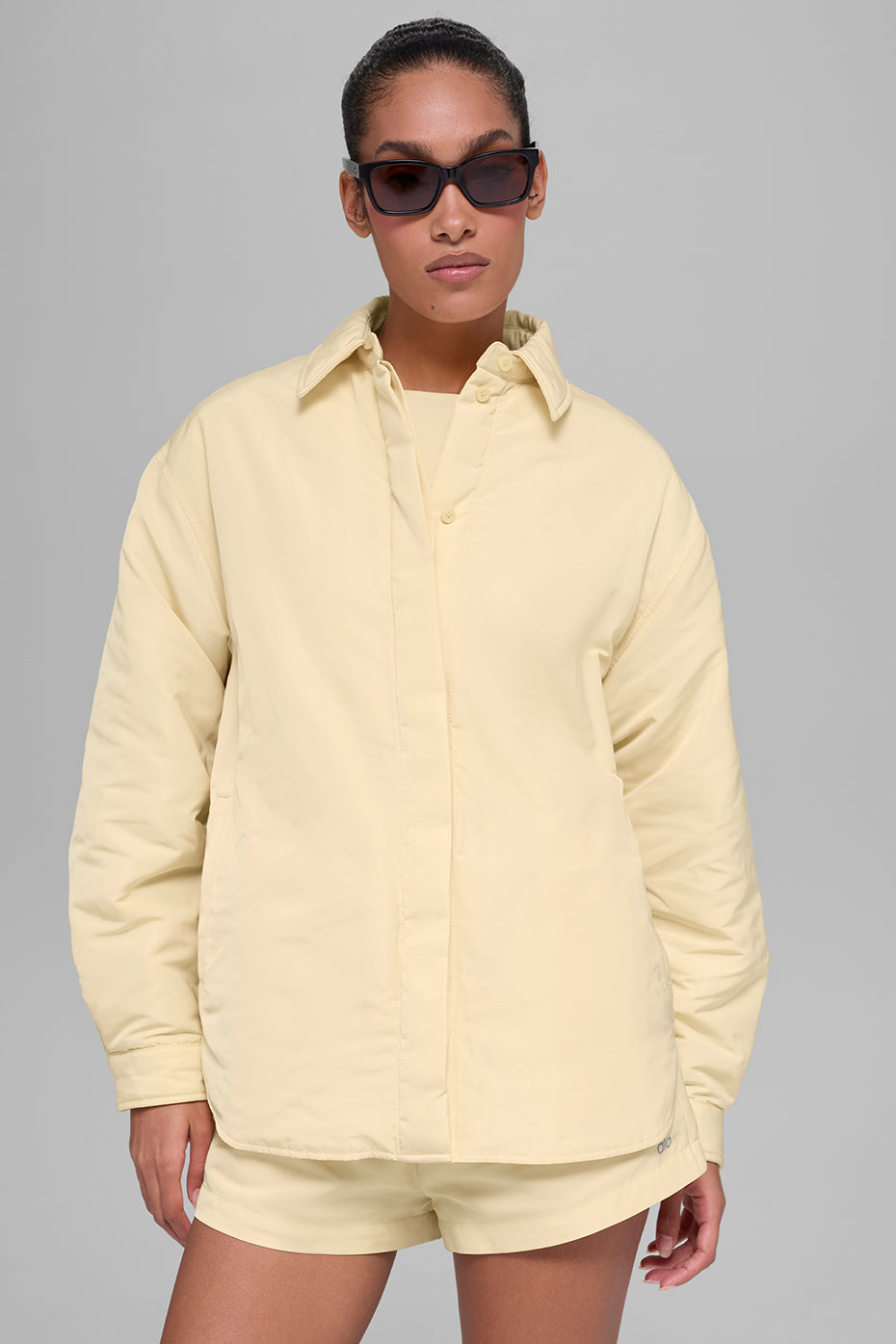 Socialite Shacket - Candlelight Yellow