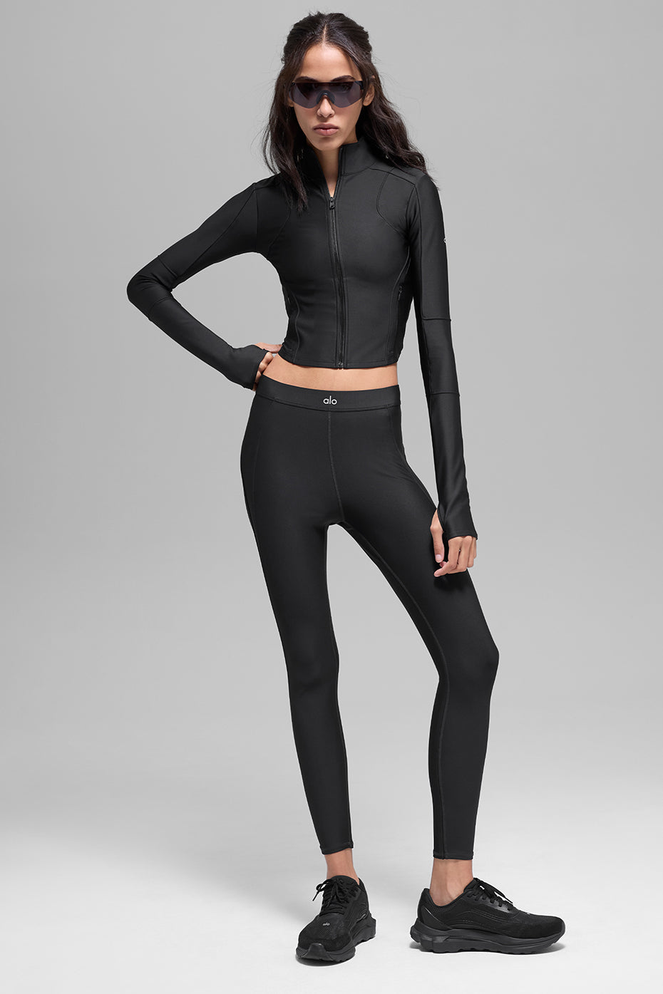 Airlift Ignite Zip Up Jacket - Black