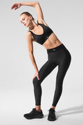 Airlift High-Waist 7/8 Line Up Legging - Black