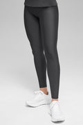 Airlift Winter Warm High-Waist Legging - Anthracite
