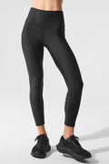 7/8 High-Waist Airlift Legging - Black