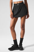 Match Point Tennis Skirt - Black